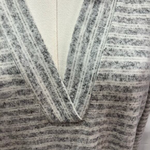 Lou & Grey‎ V-Neck Striped Sweater Dress Womens Small Tunic Casual Soft Relaxed - Picture 10 of 16